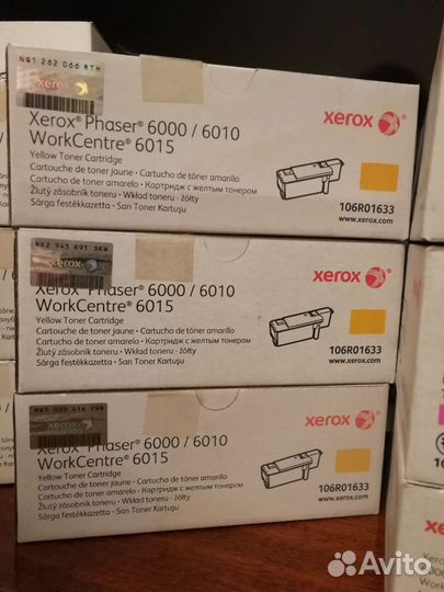 Картриджи Xerox 106R01634