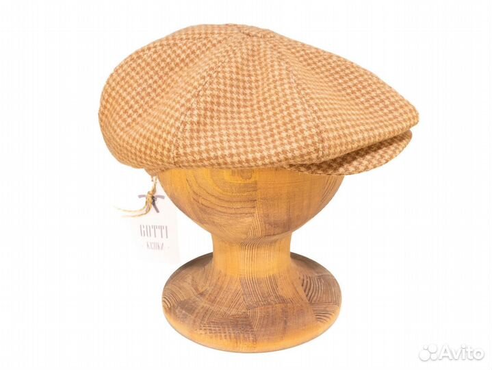 Твидовая кепка восьмиклинка