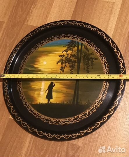 Поднос жестяной, 88-89год