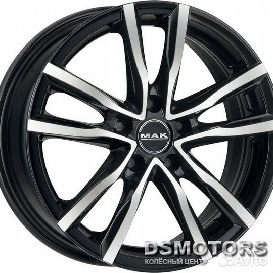 Диски Milano 6.5/16 5x114.3 ET40 d76.0 black mirro