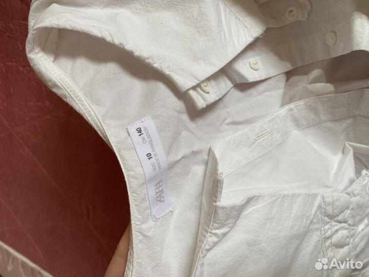 Блузка белая для девочек