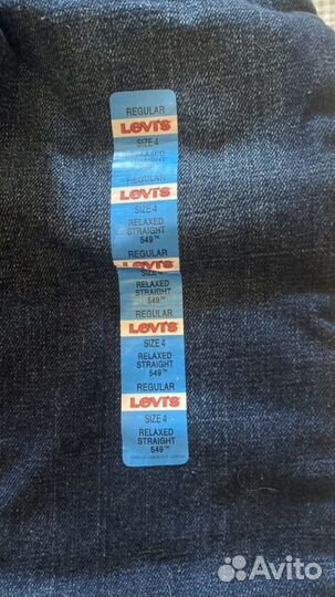 Джинсы levis детские