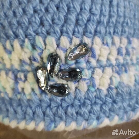 Шапка женская вязаная