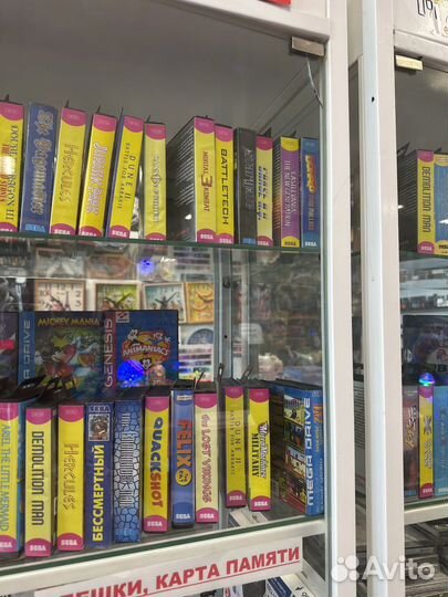 Картриджи sega