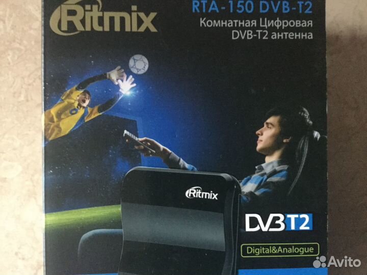 Цифровая антенна ritmix RTA-150 DVB-T2 оригинал