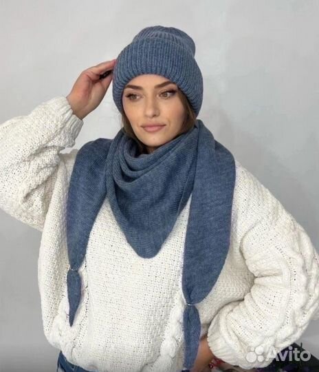 Набор шапка и шарф