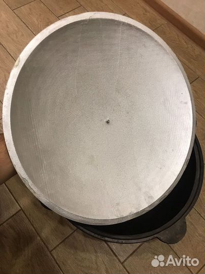 Казан чугунный 16 литров с крышкой