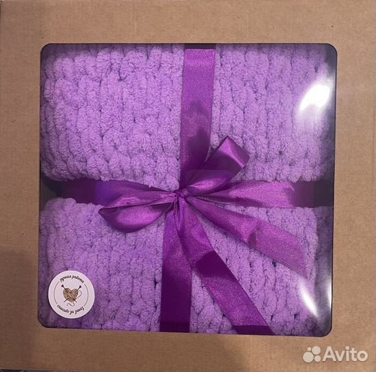 Плед ручной работы