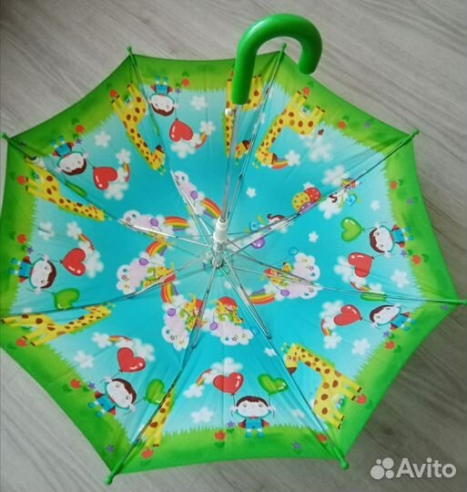Детский складной зонт
