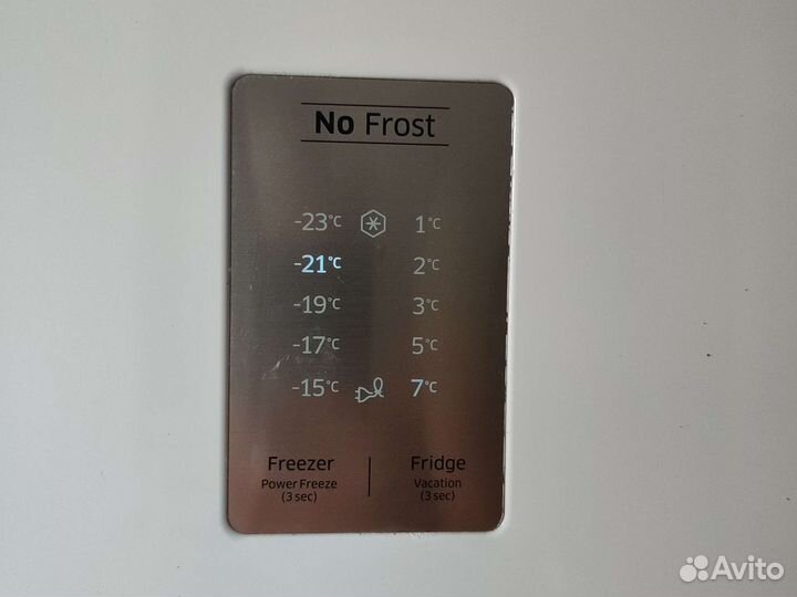 Холодильник двухкамерный samsung, No Frost