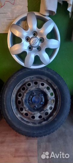 R15 Bridgestone Blizzak WS-60 185/65, PCD 5x114.3 DIA 67.1