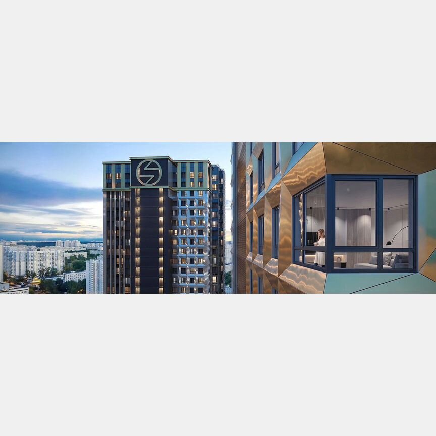 1-к. квартира, 50,2 м², 46/50 эт.