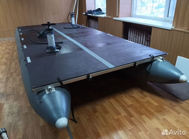 Надувной катамаран