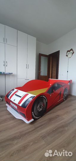 Детская кровать машина бу