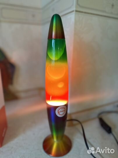 Лавовая лампа с коробкой