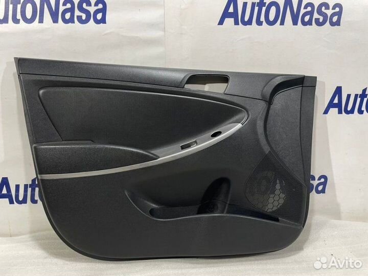 Обшивка двери передняя левая Hyundai Solaris