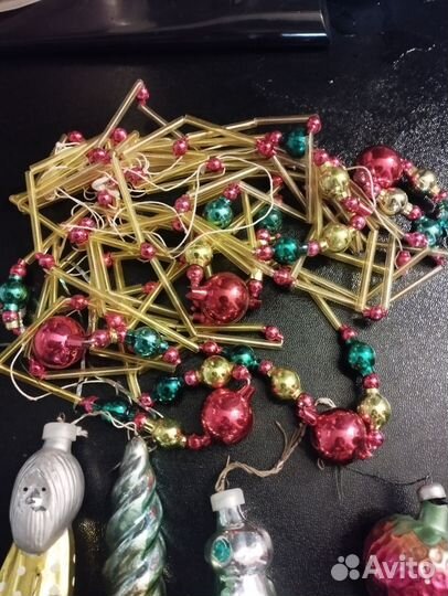 Елочные игрушки СССР одним лотом