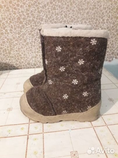 Валенки детские