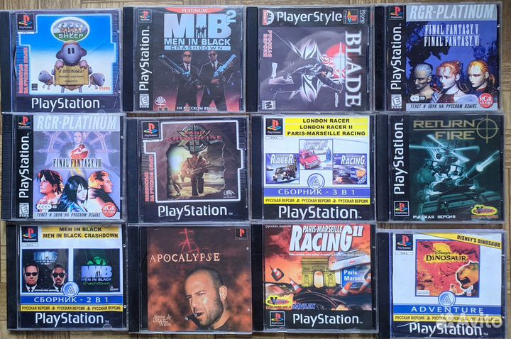 Игры для Ps1, Dreamcast