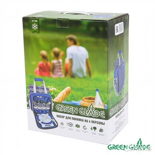 Набор для пикника Green Glade Т3063 20л / 31 пред