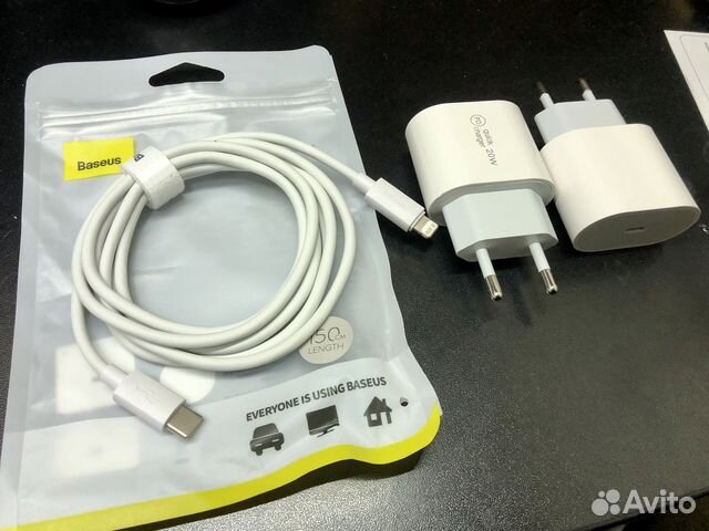 Зарядное устройство на iPhone / какбель type-c