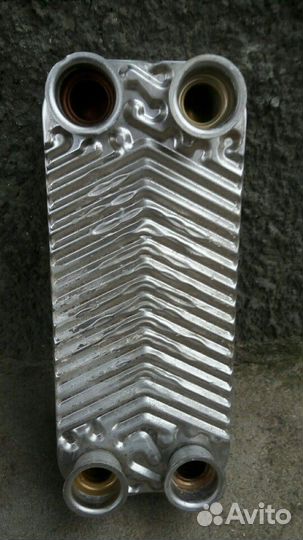 Вторичный теплообменник гвс котла Daewoo DGB-ICH 1