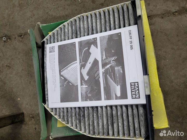 Салонный фильтр mercedes