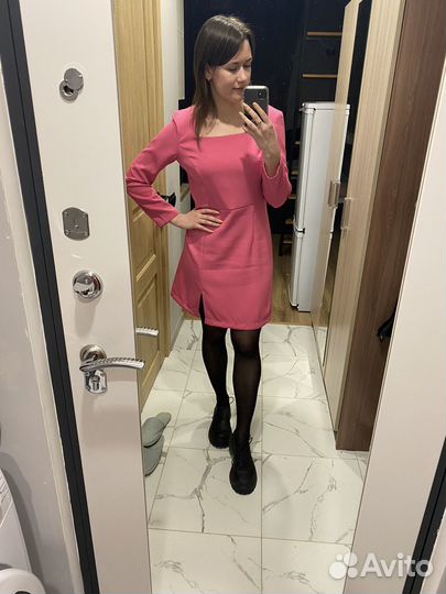 Платье розовое incity