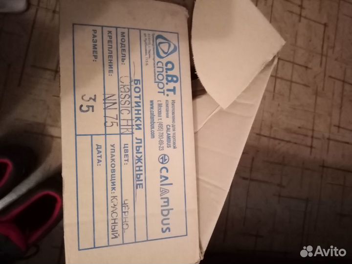 Лыжные ботинки