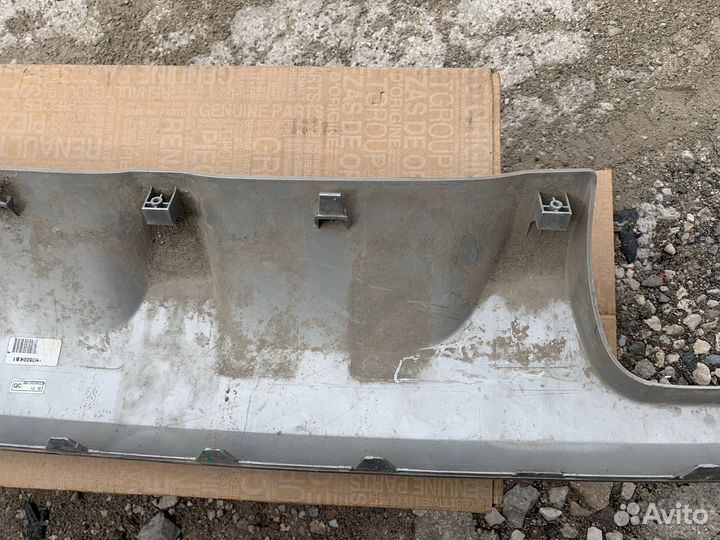 Kia rio 4 X line накладка заднего бампера