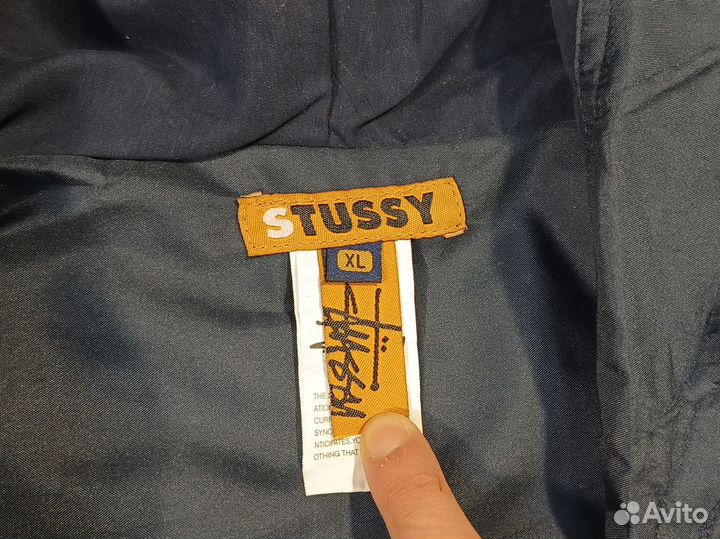 Stussy ветровка XL