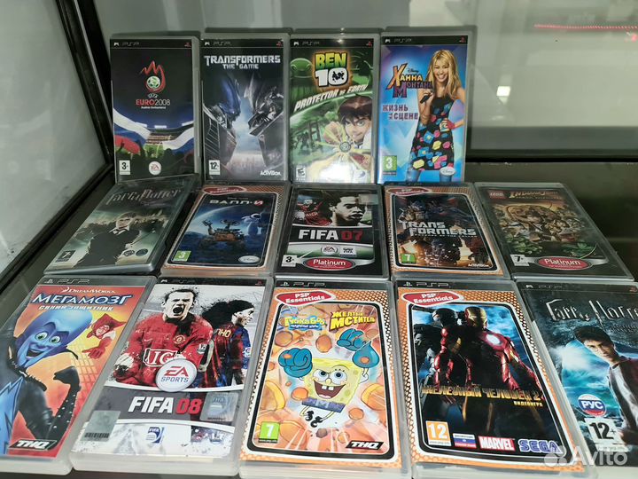 Игры для приставки Sony PSP