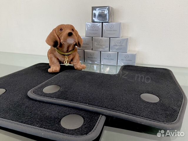 Оригинальные коврики 3 ряда Мерседес Бенц GLS