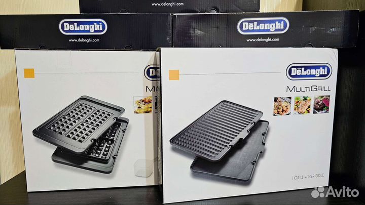 Пластины для гриля DeLonghi, новые