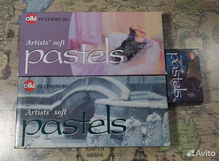 Пастель сухая художественная