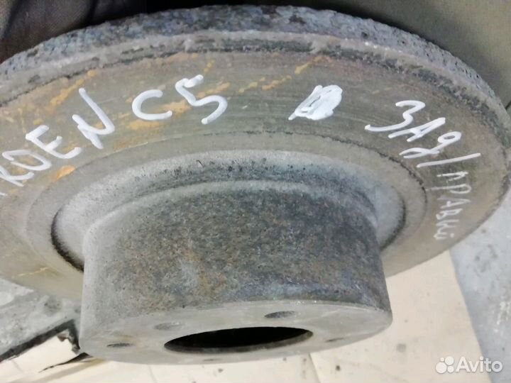 Диски тормозные на Ситроен С5