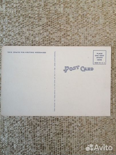 Открытка пляж Made in USA