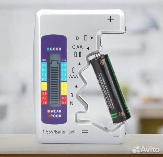 Индикатор ëмкости батареек