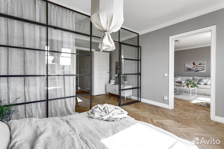 Лофт перегородки из стали