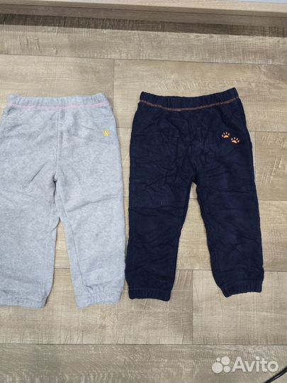 Флисовые штаны 92