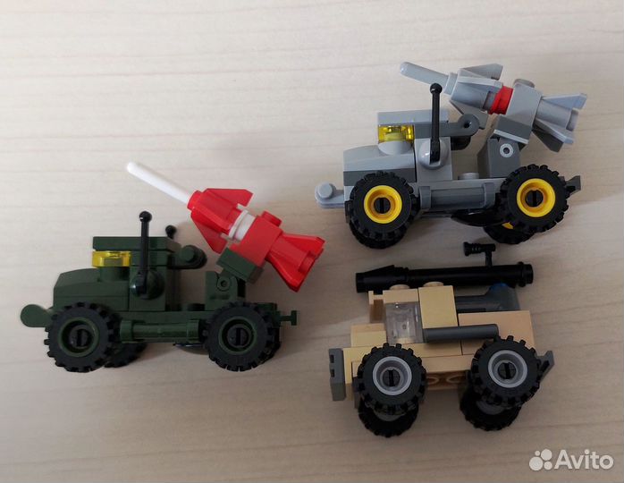 Военная машинка (мини-конструктор по типу 