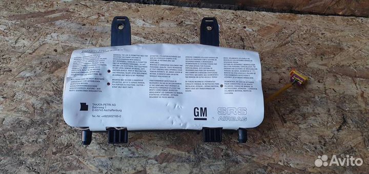 Подушка безопасности пассажира Opel Meriva B 2010