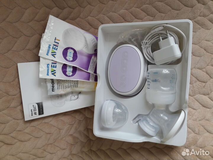 Молокоотсос avent электрический