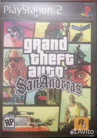 Grand theft auto san andreas для PlayStation 2