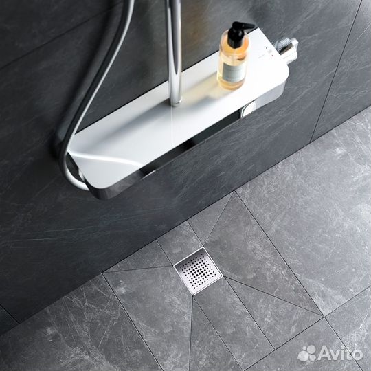 Душевой трап 10x10 AM.PM MasterFlow W01BD-P11-010