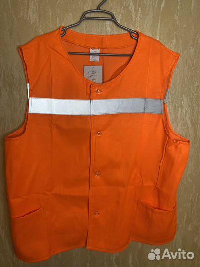 Жилет сигнальный оранжевый