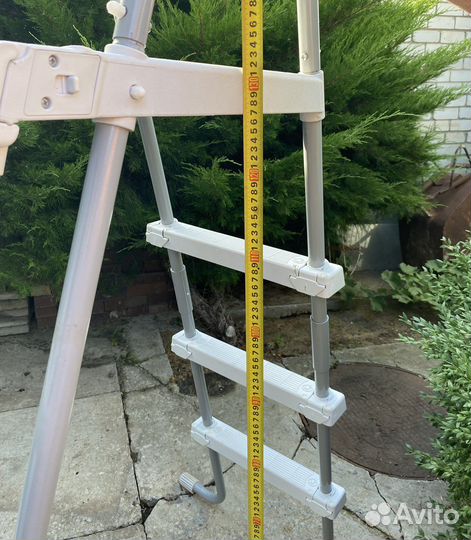 Лестница для каркасного бассейна bestway