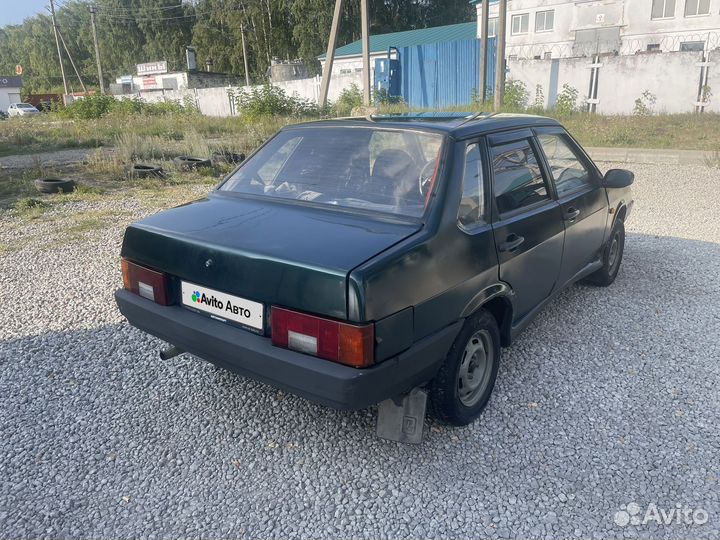 ВАЗ 21099 1.5 МТ, 2002, 242 000 км