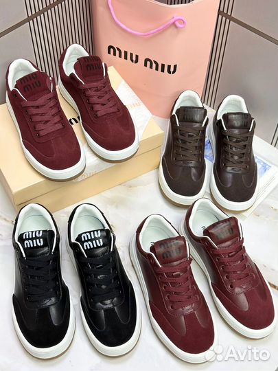 Кеды MIU MIU женские 36-40