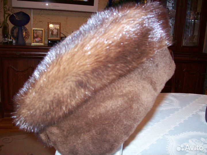 Шапочка из натуральной норки